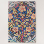 Puzzle Rose Wreath, William Morris (Vertical)