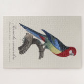 Puzzle Rosella orientale ou Perruche à tête pâle (Horizontal)