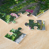 Puzzle Roseraie rose (Côté)