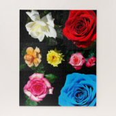 Puzzle Roses (Vertical)