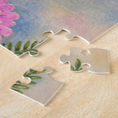 Puzzle Roses avec Dahlias (Côté)