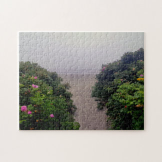 Puzzle Roses Côtières Menant au Rivage