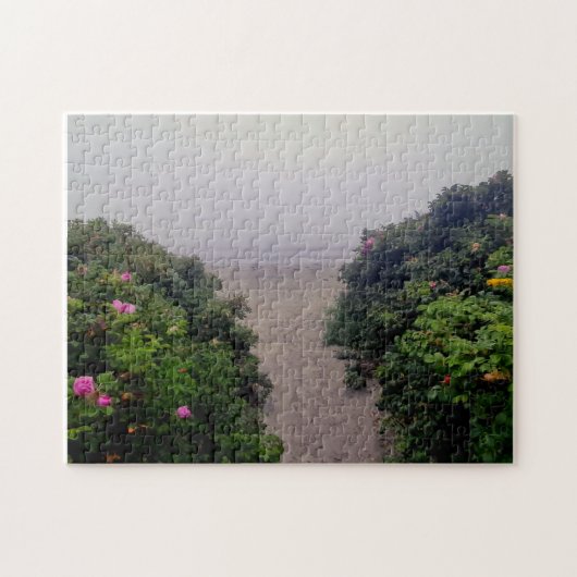 Puzzle Roses Côtières Menant au Rivage (Horizontal)