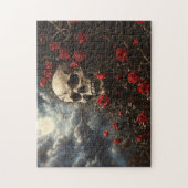 Puzzle Roses crâniens et criminels (Vertical)