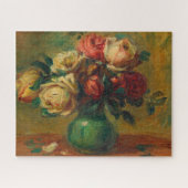 Puzzle Roses dans un vase par Pierre-Auguste Renoir (Horizontal)