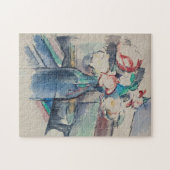 Puzzle Roses dans une bouteille par Paul Cezanne (Horizontal)