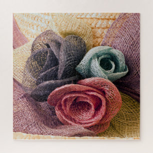 Puzzle Roses de la Raffie