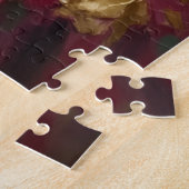 Puzzle Roses de la Saint-Valentin Cavalier King Charles (Côté)