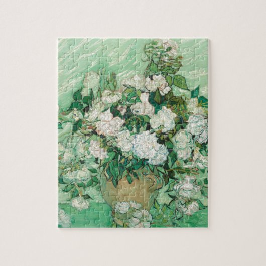 Puzzle Roses de Vincent van Gogh (Vertical)
