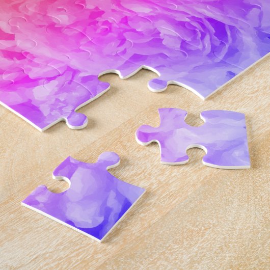 Puzzle Roses multicolores (Côté)