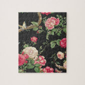 Puzzle Roses Papillon Et Rose (Vertical)