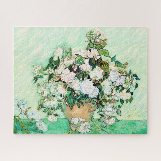 Puzzle Roses par Vincent van Gogh (Horizontal)