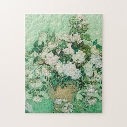 Puzzle Roses par Vincent Van Gogh (Vertical)