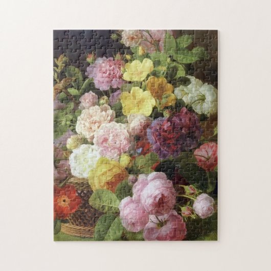 Puzzle Roses, pivoines et autres fleurs Beaux-Arts hollan (Vertical)