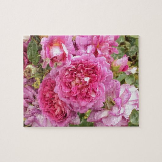 Puzzle Roses pour aquarelle roses (Horizontal)