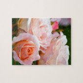 Puzzle Roses roses élégantes (Horizontal)