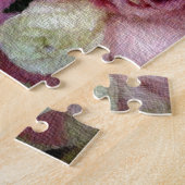 Puzzle Roses roses et blanches (Côté)