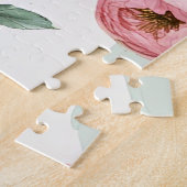Puzzle Roses roses et rubans (Côté)