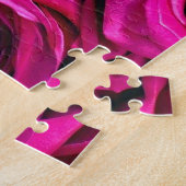 Puzzle Roses roses profondes (Côté)