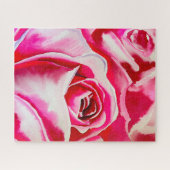 Puzzle Roses roses rose aquarelle art (Horizontal)