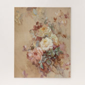 Puzzle Roses roses roses et jaunes - Franz Bischoff (Vertical)