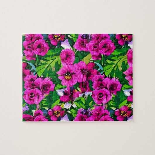 Puzzle Roses roses roses florales (Horizontal)