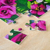 Puzzle Roses roses roses florales (Côté)