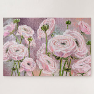 Puzzle Roses roses - Spécial Pour Vous - Peinture origina