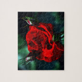Puzzle Roses rouge de la Saint-Valentin (Vertical)