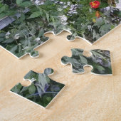Puzzle Roses rouge jaune orange (Côté)