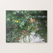Puzzle Roses rouge jaune orange (Horizontal)