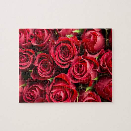 Puzzle Roses rouges (Horizontal)