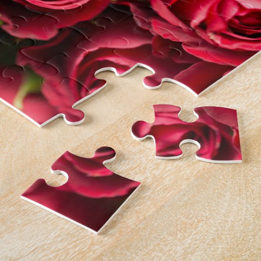 Puzzle Roses rouges (Côté)
