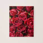 Puzzle Roses rouges (Vertical)