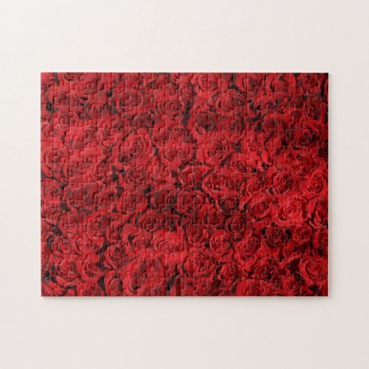 Puzzle Roses rouges (Horizontal)