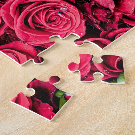 Puzzle Roses rouges (Côté)
