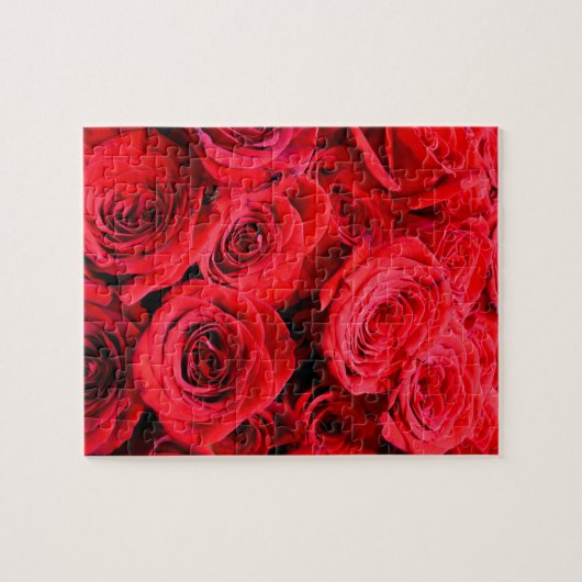 Puzzle Roses rouges (Horizontal)