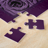 Puzzle Roses violets (Côté)