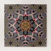 Puzzle Rosette Dorée (Horizontal)