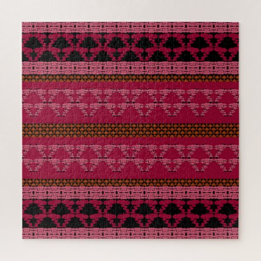 Puzzle Rosettes Roses (Vertical)