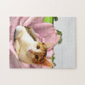 Puzzle Rosey Kitty (Horizontal)