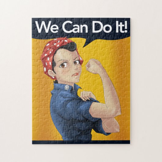 Puzzle Rosie le Riveter Princess Nous pouvons le faire Vi (Vertical)