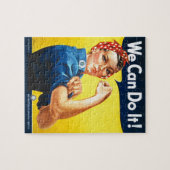 Puzzle Rosie le rivoir - "nous pouvons le faire ! " (Horizontal)