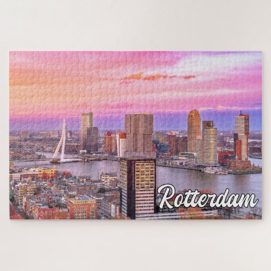 Puzzle Rotterdam, Pays-Bas (Horizontal)