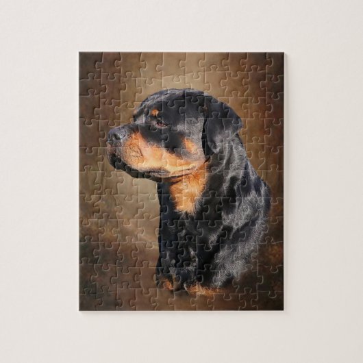 Puzzle Rottweiler (Vertical)