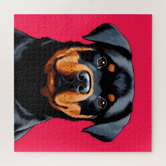 Puzzle Rottweiler (Horizontal)