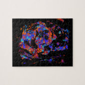 Puzzle Rottweiler coloré - Metzgerhund (Horizontal)