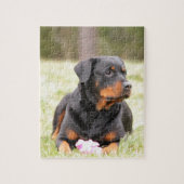 Puzzle Rottweiler Dog (Vertical)