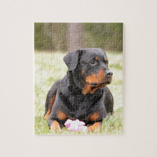 Puzzle Rottweiler Dog (Vertical)