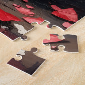 Puzzle Rottweiler Dog Valentine's Day Heart Collar Art (Côté)